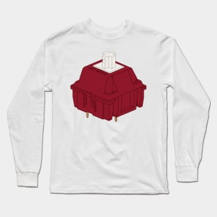 Red Panda Mechanical Keyboard Cherry MX Switch Long Sleeve T-Shirt